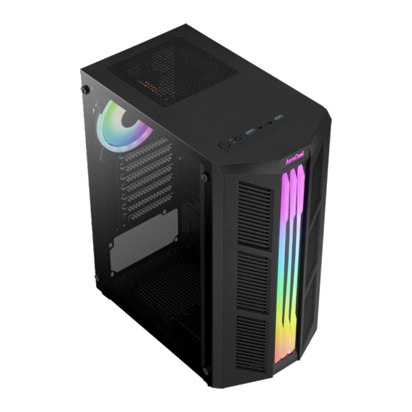Gabinete Gamer Prime RGB Mid-Tower Vidrio templado-2