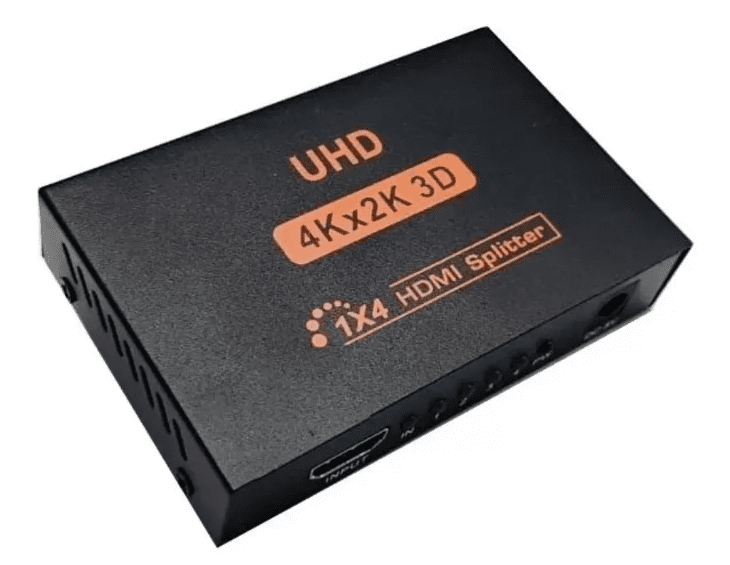 Splitter Hdmi 1x4 Activo Amplificador De Señal Full Hd 3d-0