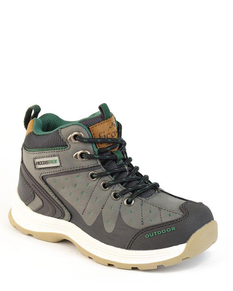 Zapatilla Outdoor Ficcustex Cordón A Correr Niño-0