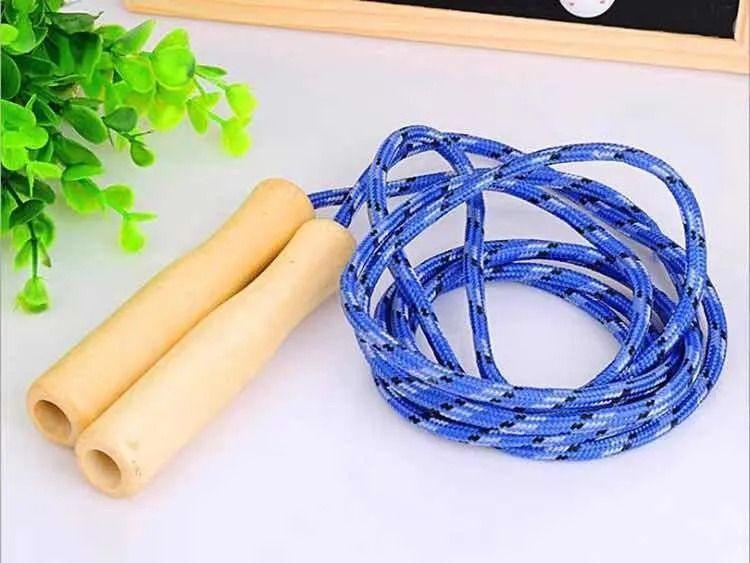 Cuerda De Salto Madera Boxeo Aerobico Entrenamiento Cardio-4