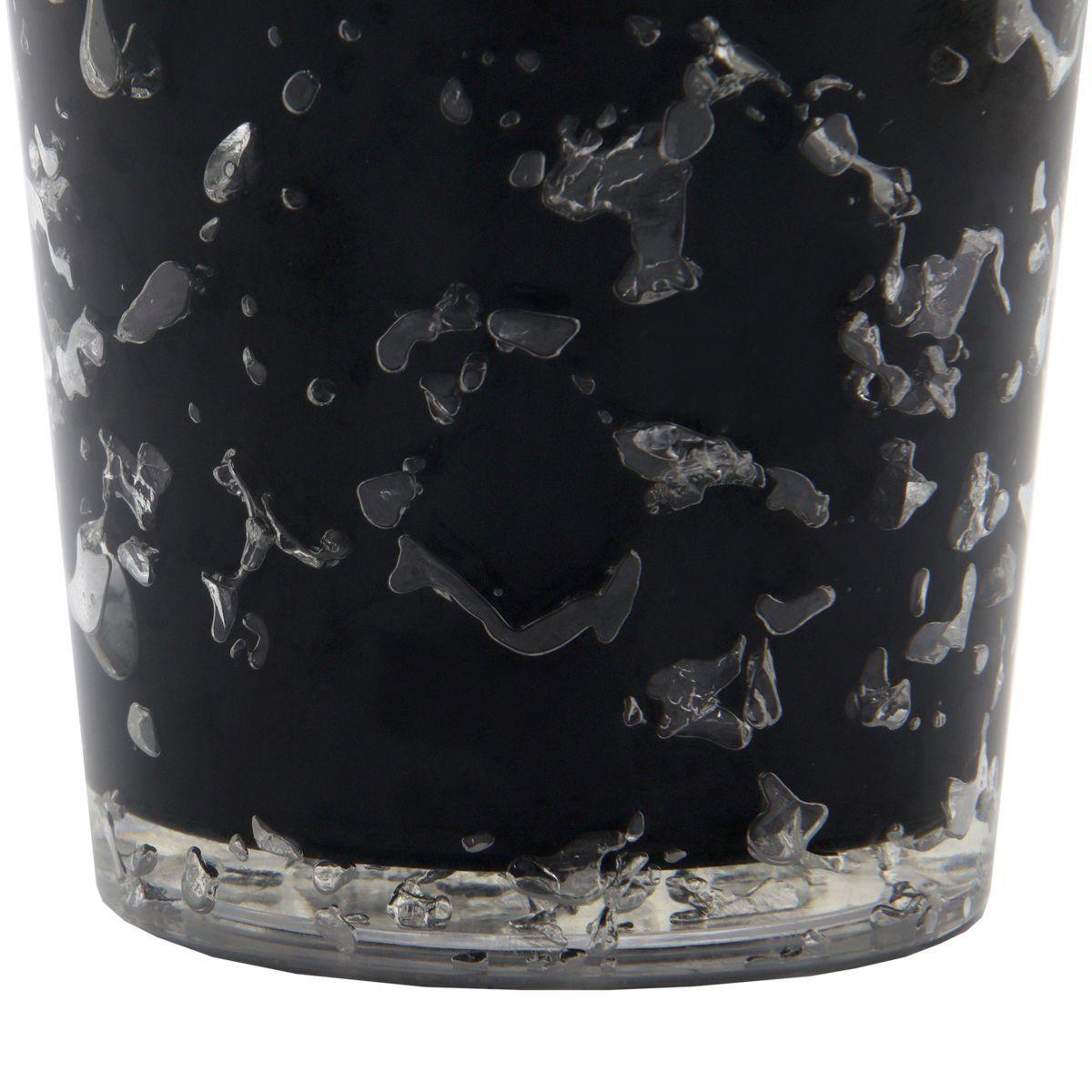 Vaso Negro Con Bombilla Diseño Minnie / Mickey Con Orejas -2