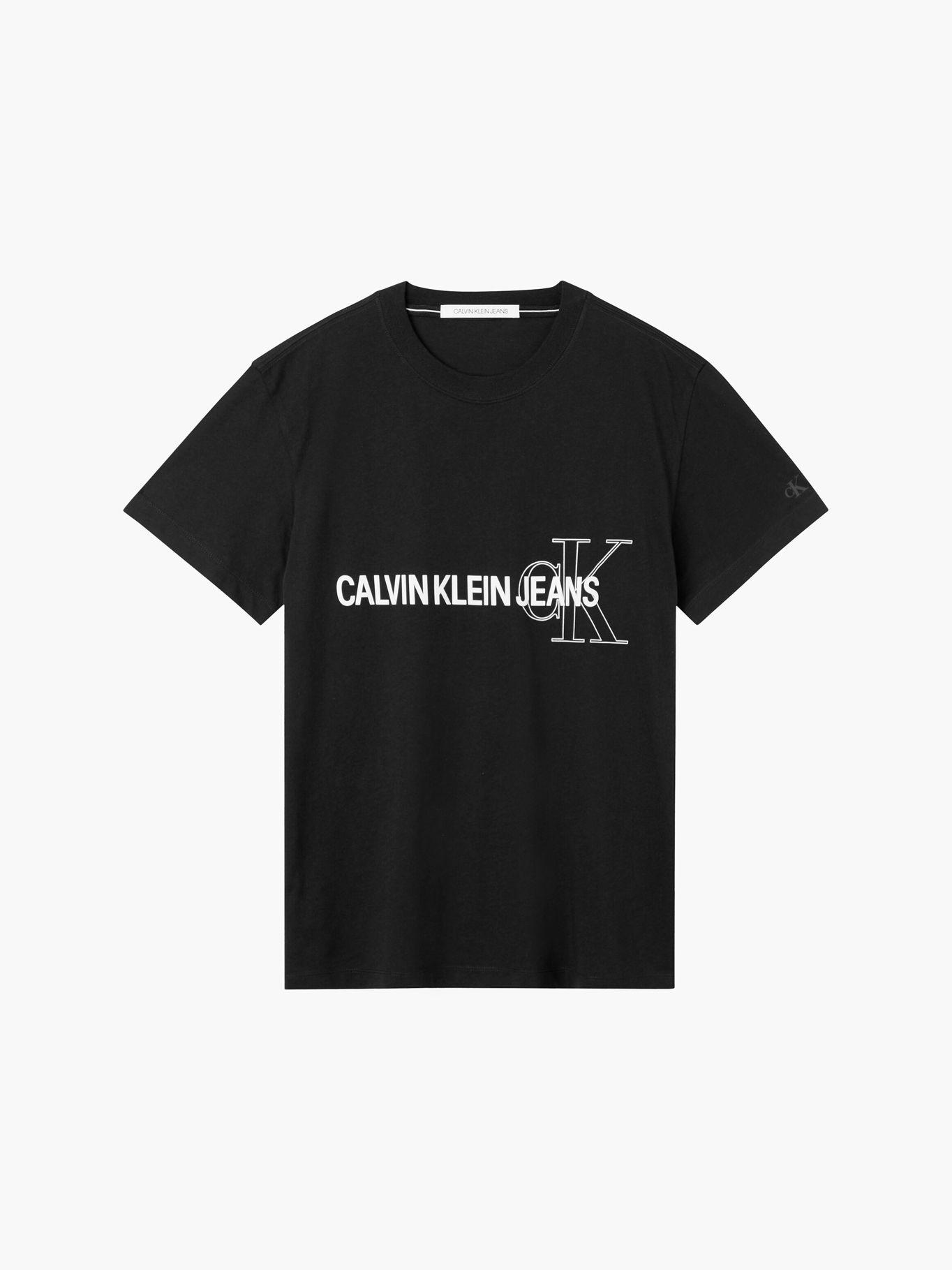 Polera Seasonal Graphic Negro Calvin Klein Hombre-4
