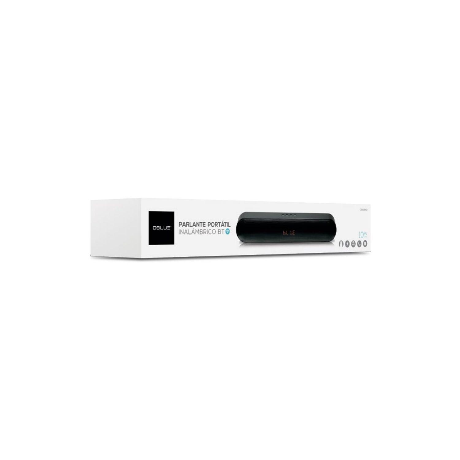 Barra De Sonido Parlante Bluetooth Portátil 10w Negro - PuntoStore-3
