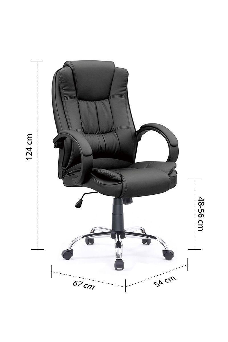 Silla Ejecutiva Ergónomica Negro-14