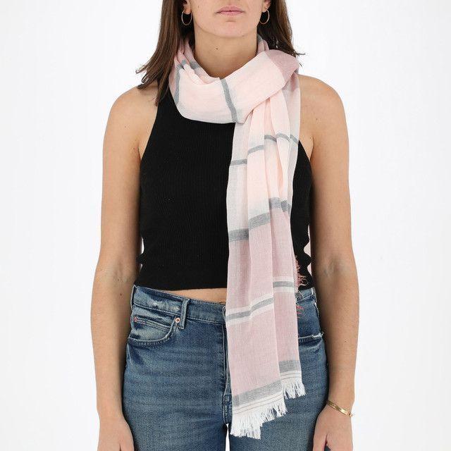 Pañuelo Liso Rosado Lineas iD-1