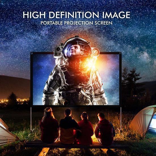PANTALLA TELON PARA PROYECTOR DE 120 PULGADAS PORTABLE EXTERIOR-5