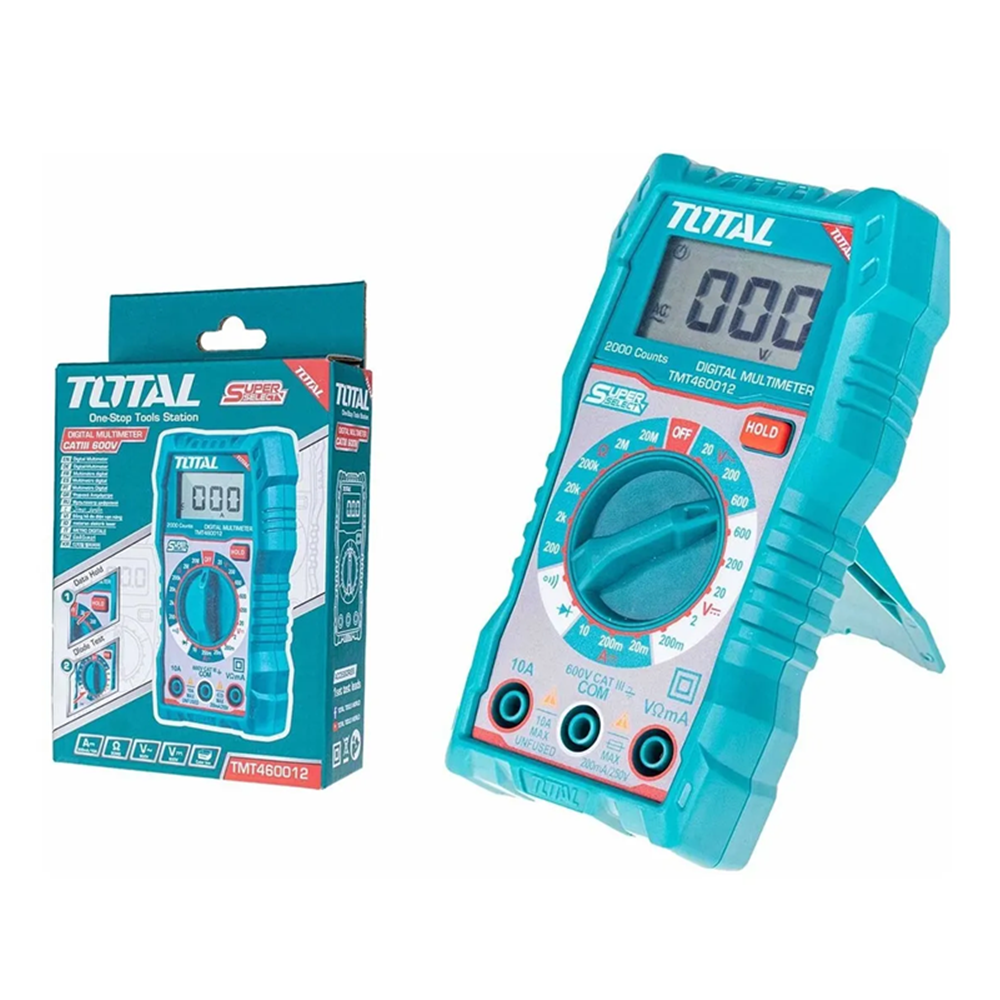 Multimetro Multitester Digital Total Tmt460012-1