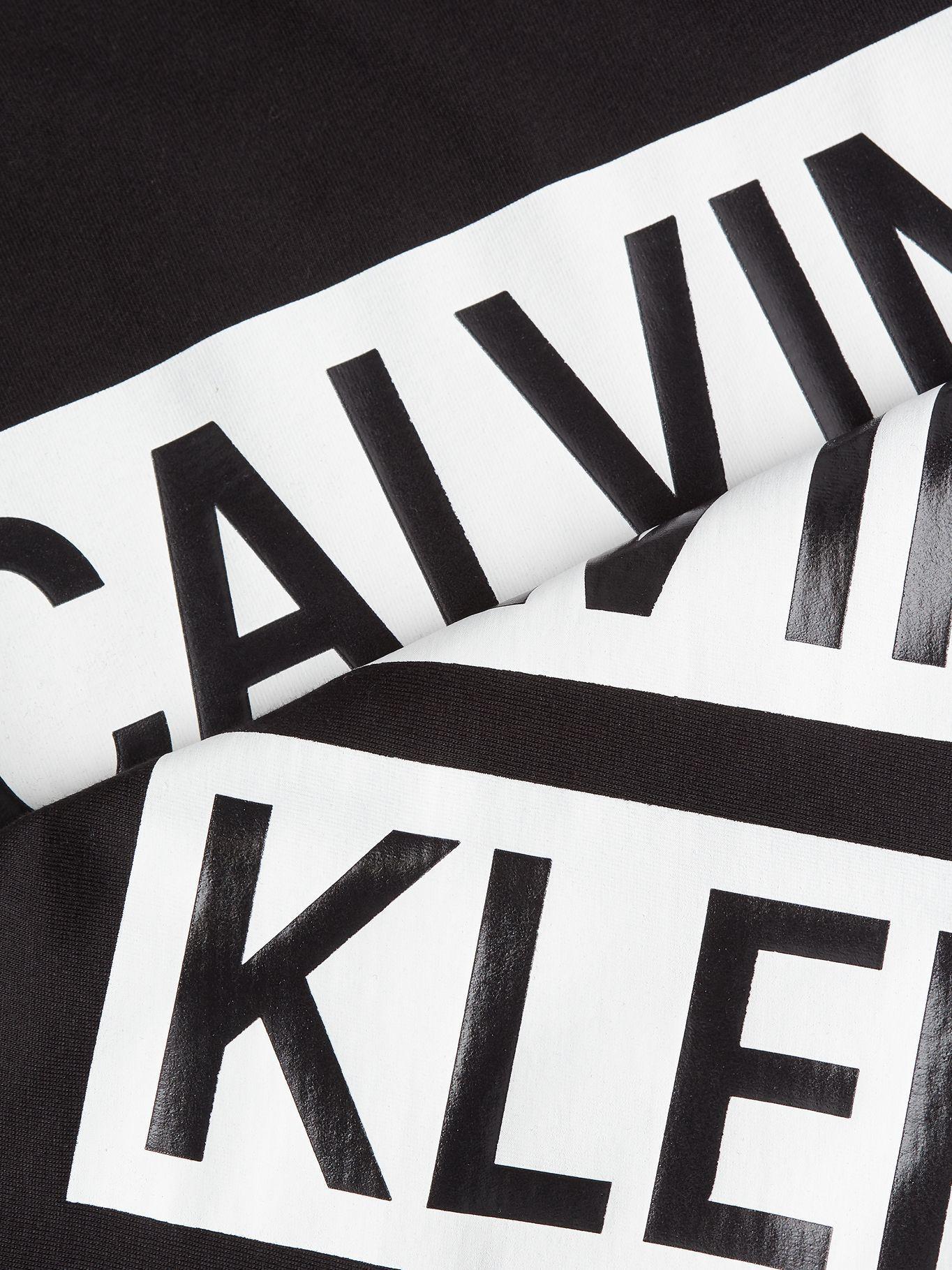 Polera Blocks Logo Negro Calvin Klein-4