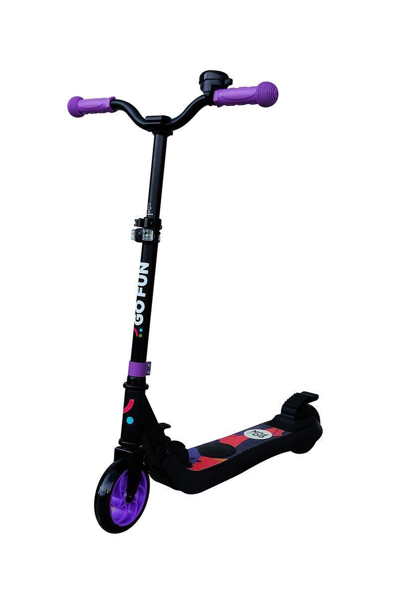 Scooter Eléctrico Plegable 10 Km/h Go Fun Violeta-0