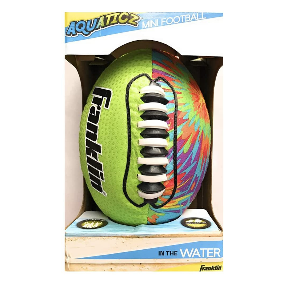 Balón Fútbol Americano Aquaticz Verde Tamaño Mini-1