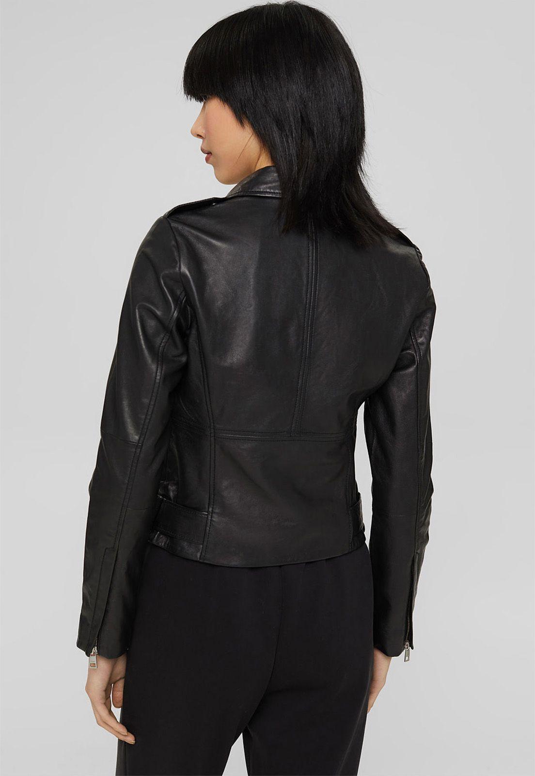 Chaqueta Cuero Mujer Esprit-1