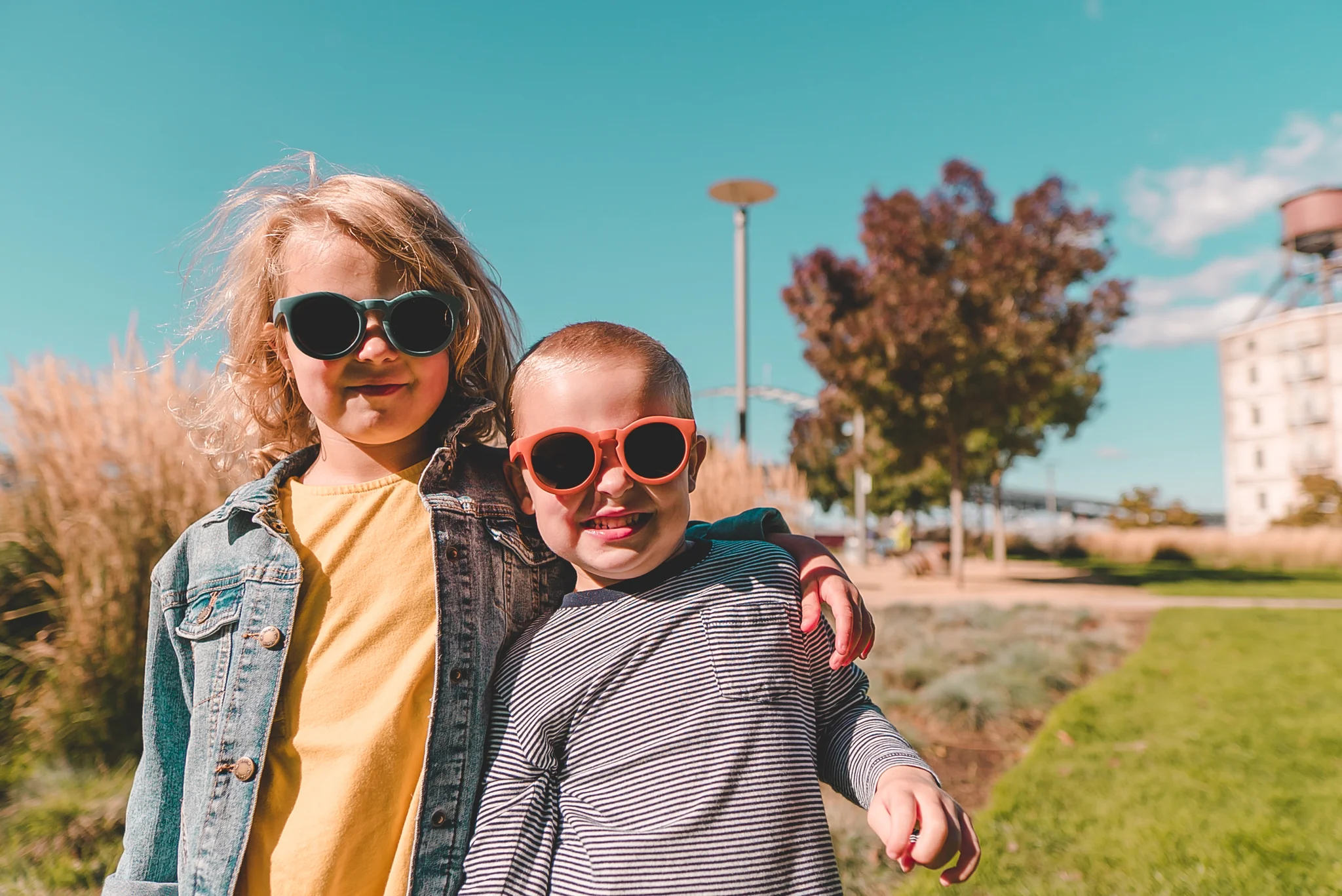 Lentes De Sol Para Niños Chill 2+ Amarillo-4