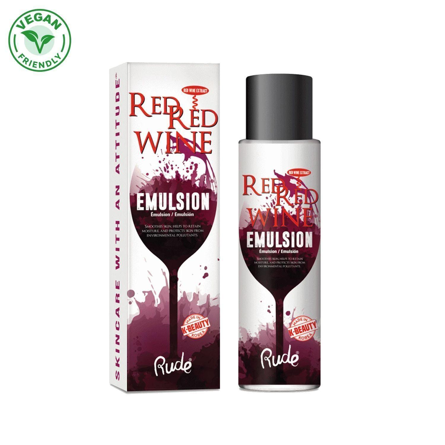 Emulsión Hidratante Facial "Red Red Wine" Rude Cosmetics-1