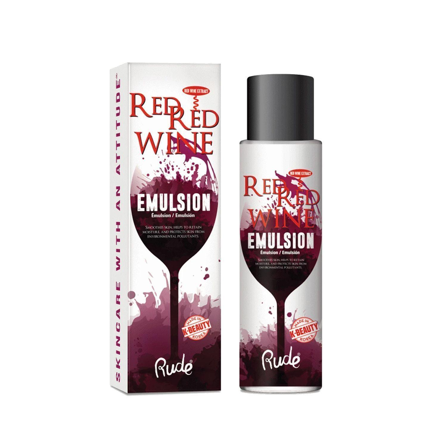Emulsión Hidratante Facial "Red Red Wine" Rude Cosmetics-0