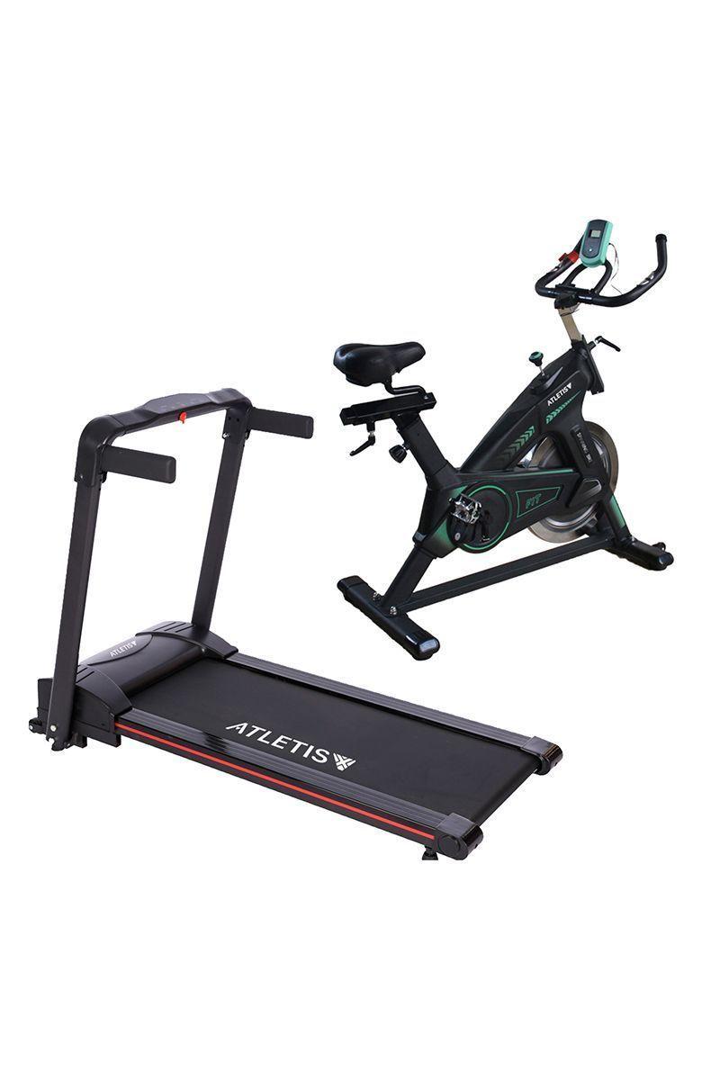 Pack Trotadora Pleg ProY01 + Spinning Pro800 Negro-0