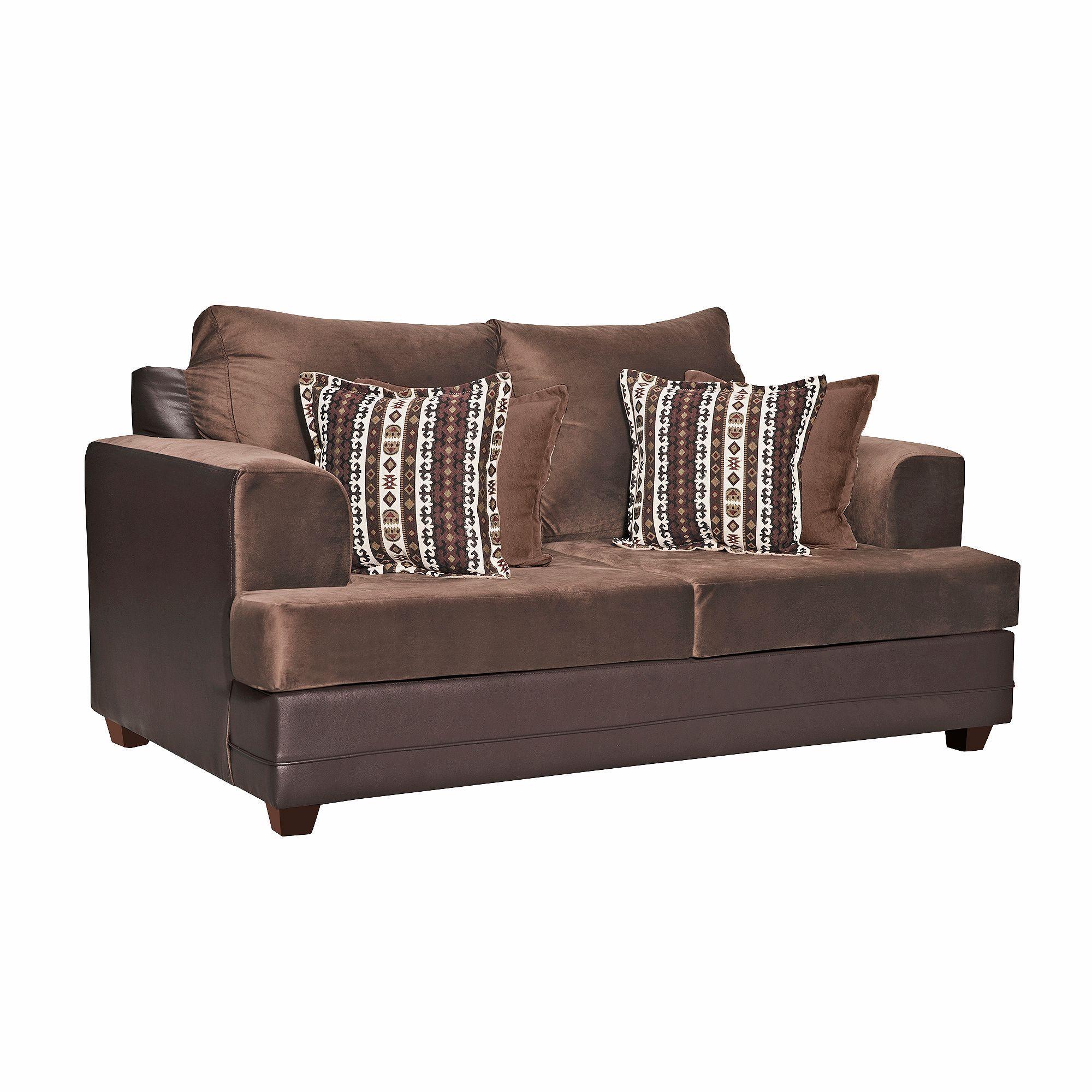Sofa 2c Mori  Felpa chocolate  180 x 95 x 98-1