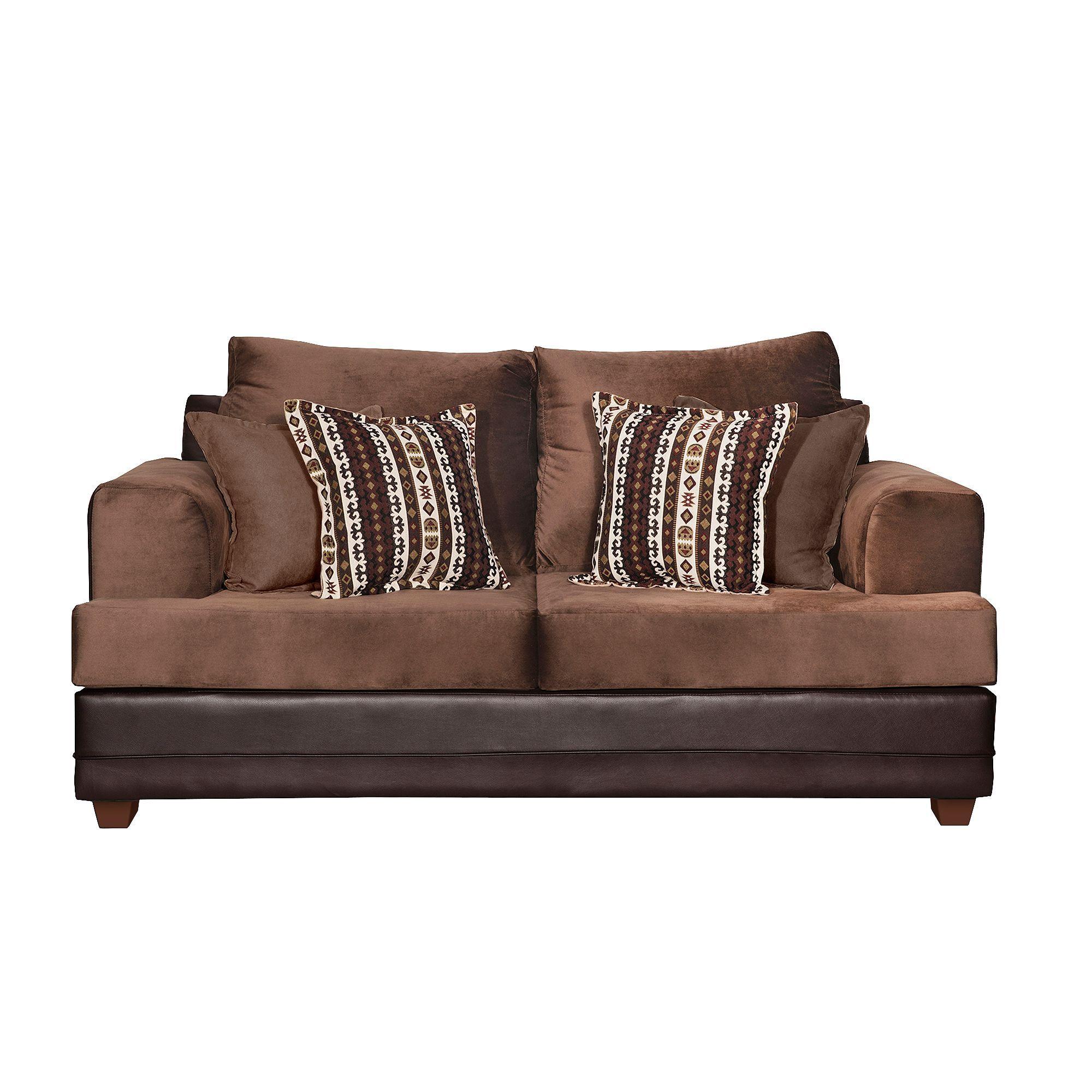 Sofa 2c Mori  Felpa chocolate  180 x 95 x 98-0