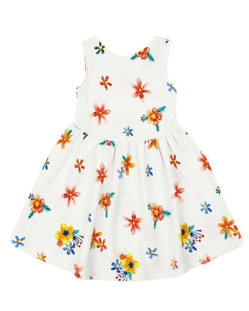 Vestido Kids Niña Estampado Be Yourself Ficcus-0