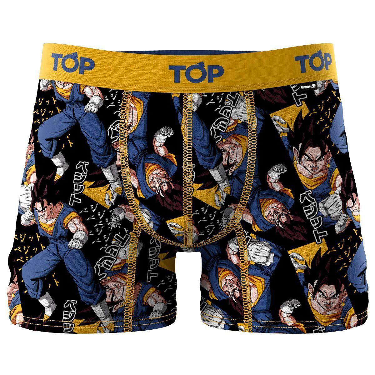 Bóxer Medio Dragon Ball Z Algodón Pack 3 C12 TOP-1