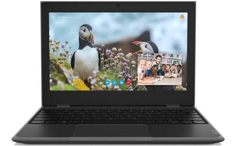 Notebook Lenovo 100e AMD 3015e 4 GB 64 GB eMMC Webcam Bluetooth Pantalla 11.6 Win 10-0