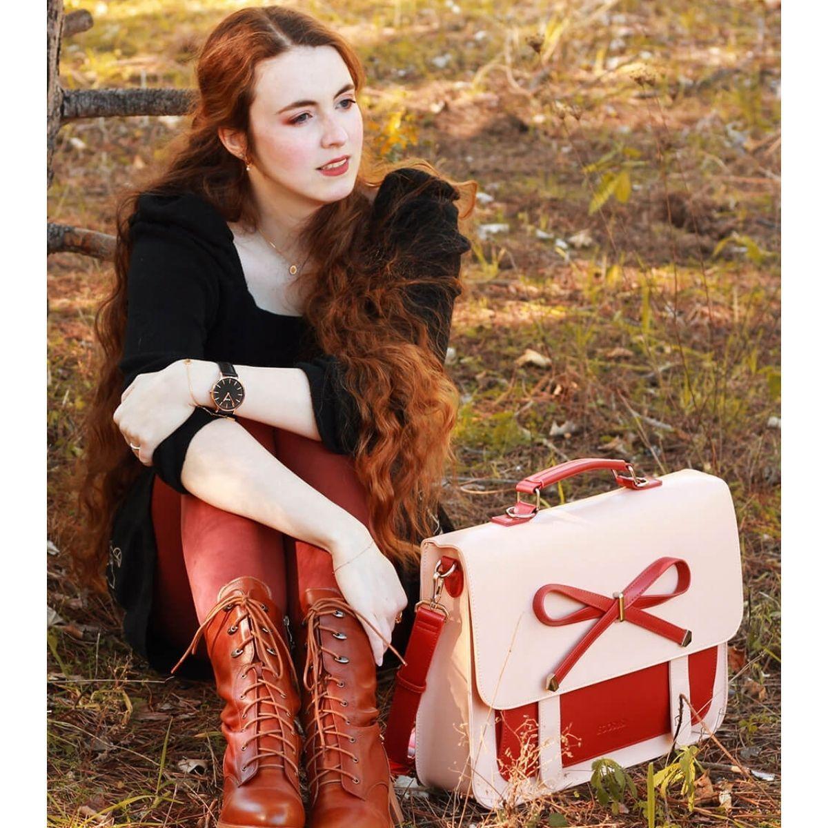 Ecosusi - Mochila Maletín BEGONIA para notebook 15.6"-3