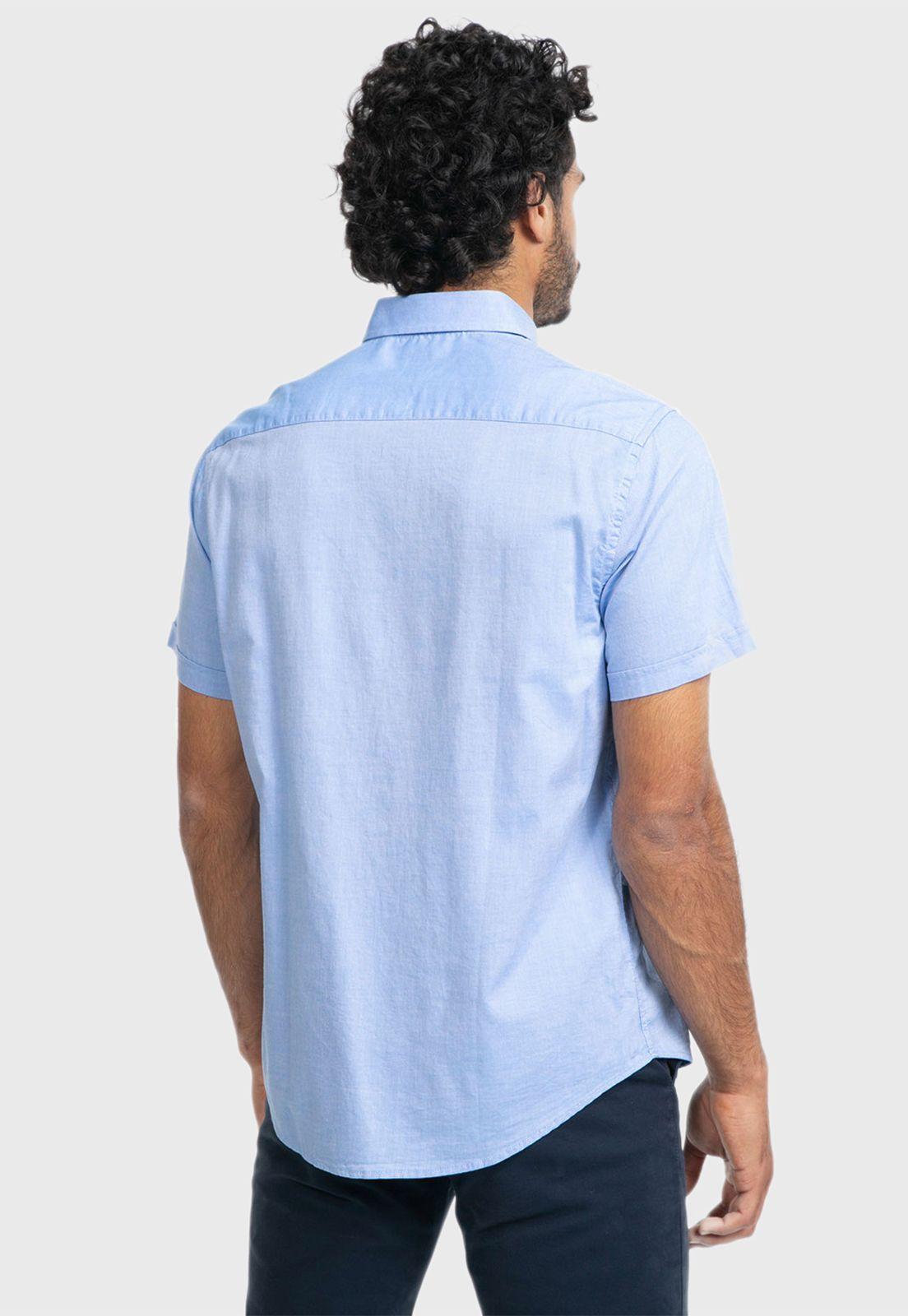 Camisa Sport Oxford Azul Arrow-1
