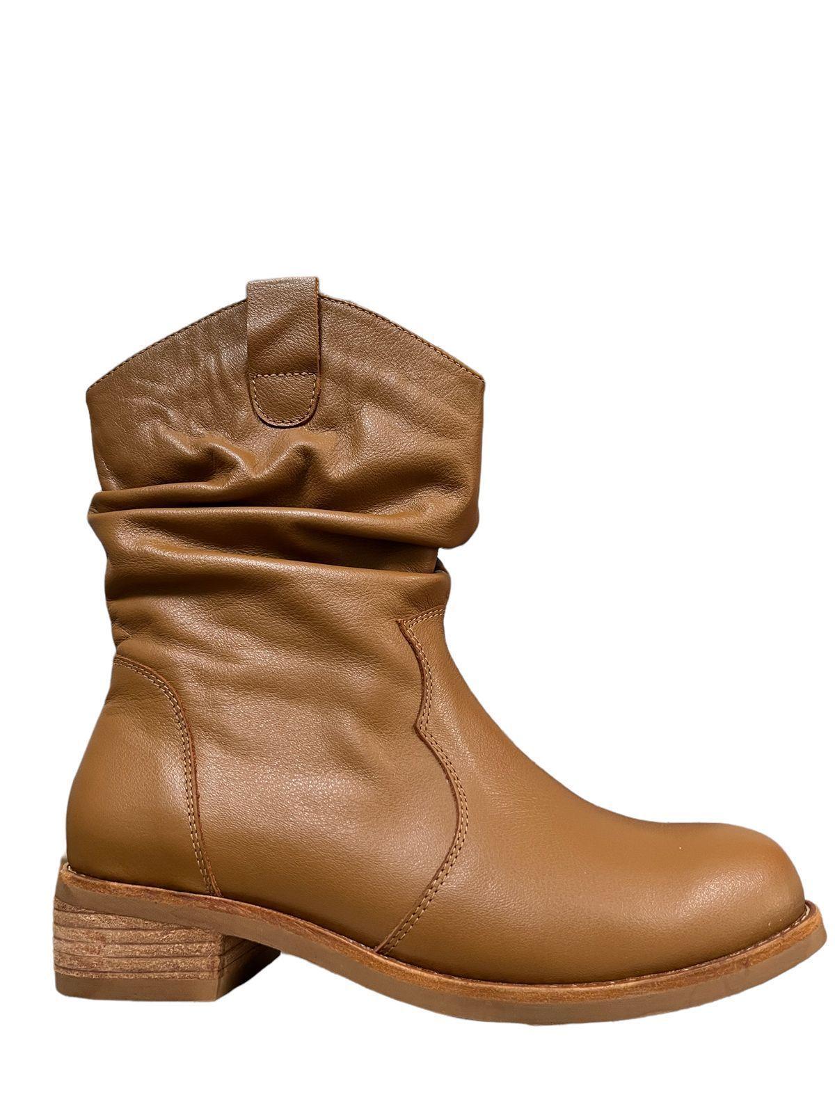 BOTA MARIA LORETO, CUERO CAMEL-0
