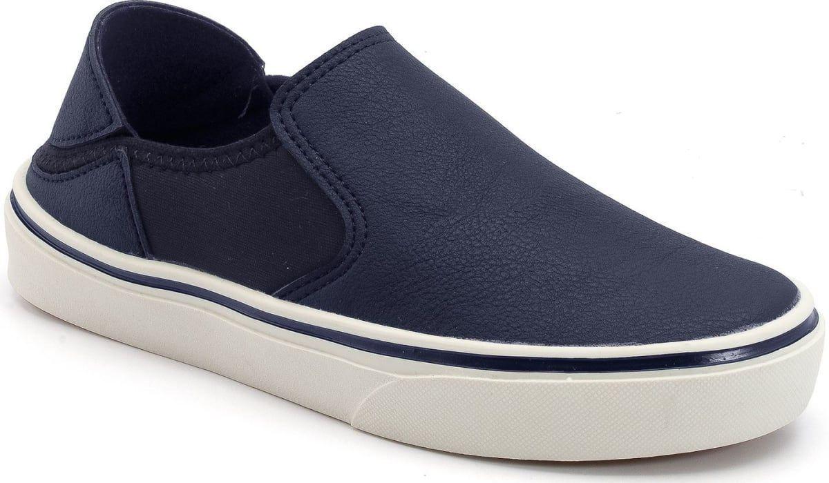 Zapatilla Urbana Slip On Azul Mule-0