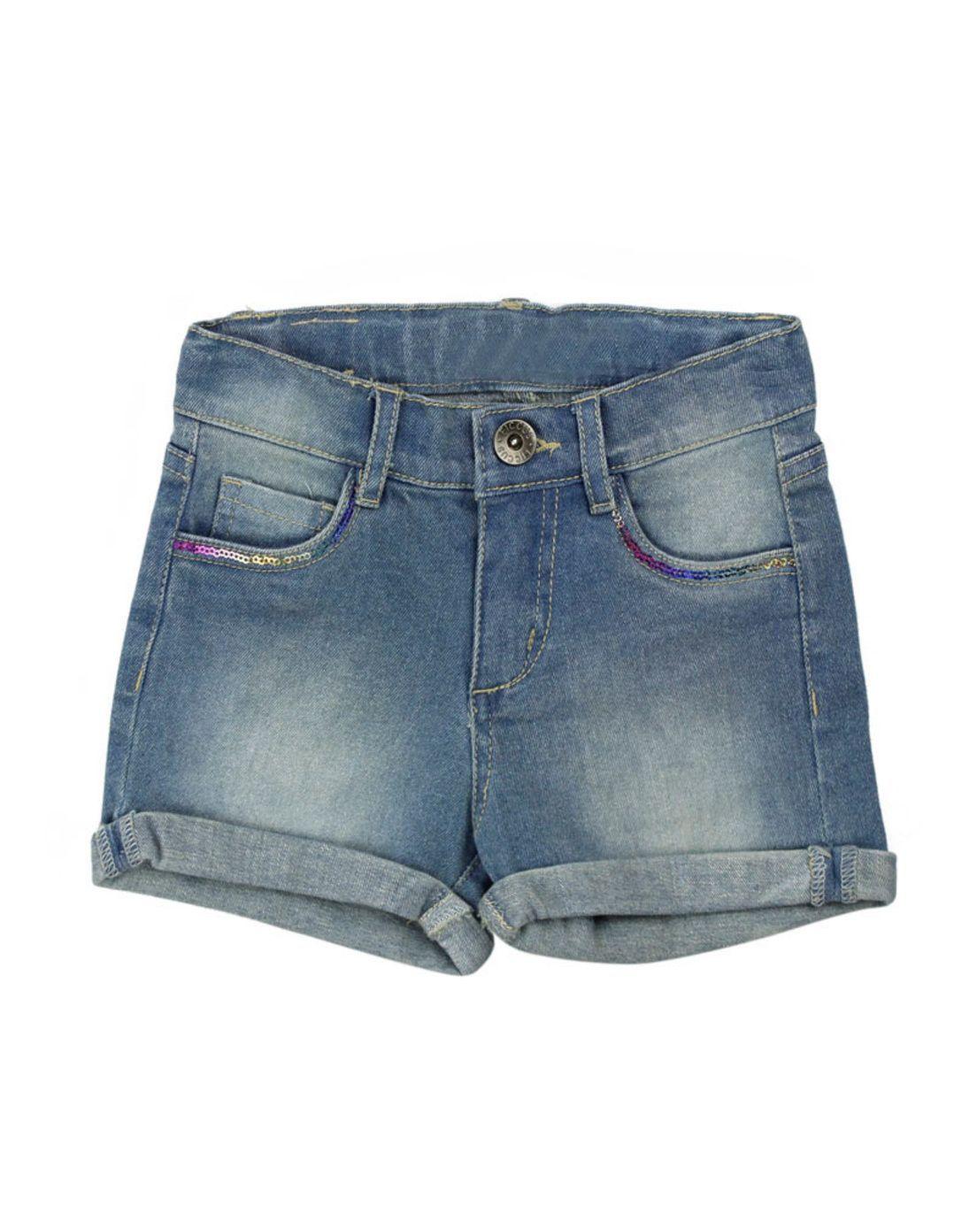 Short Jr Niña Jeans Sunny Days Ficcus-0
