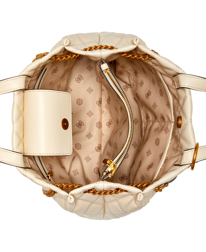 Cartera Triana Girlfriend Shopper Ivo Crema Guess-3