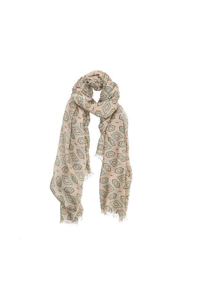 Pañuelo Estampado Parrot Verde Humana-0