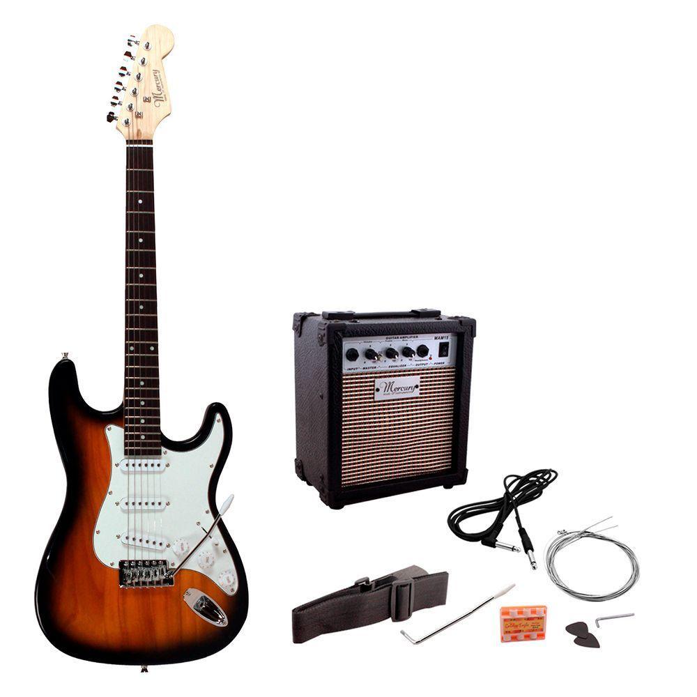 Pack Guitarra Eléctrica Sunburts Mercury-0
