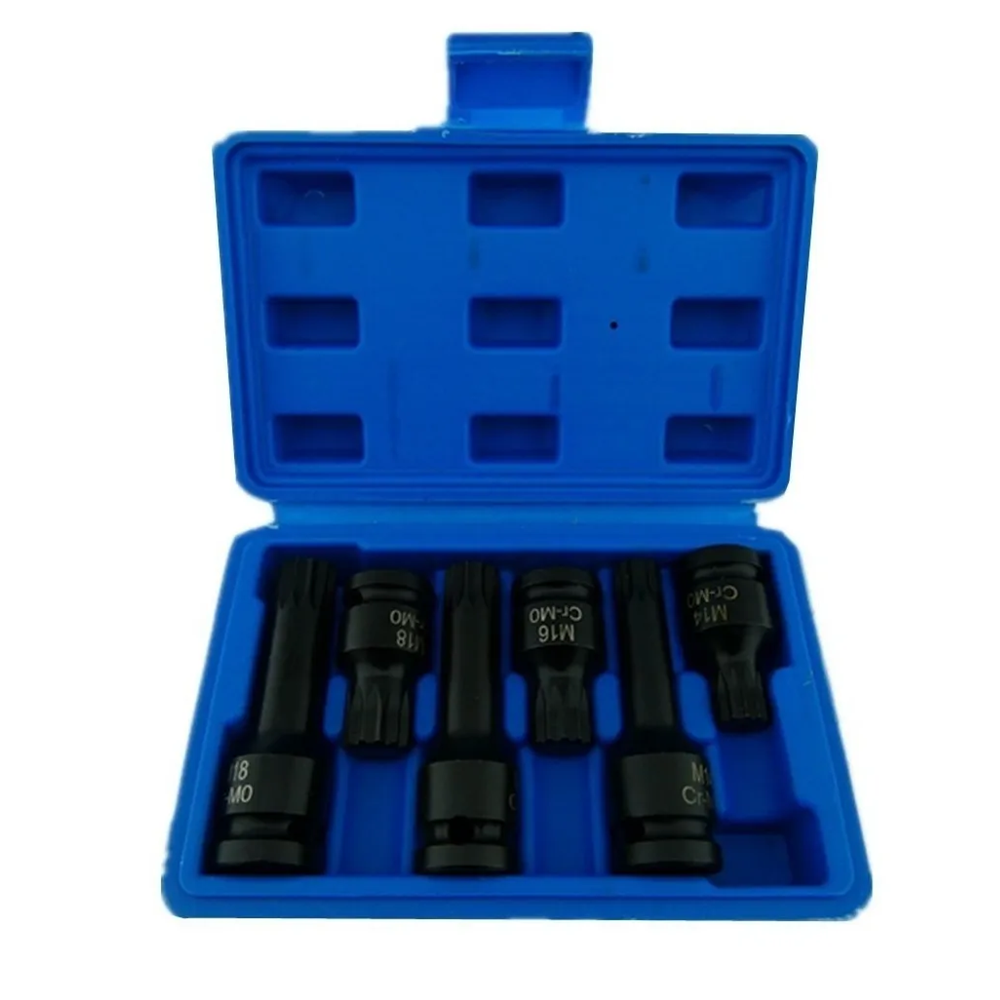 Set Juego Dados Impacto Torx 1/2 6 Piezas C3258-0