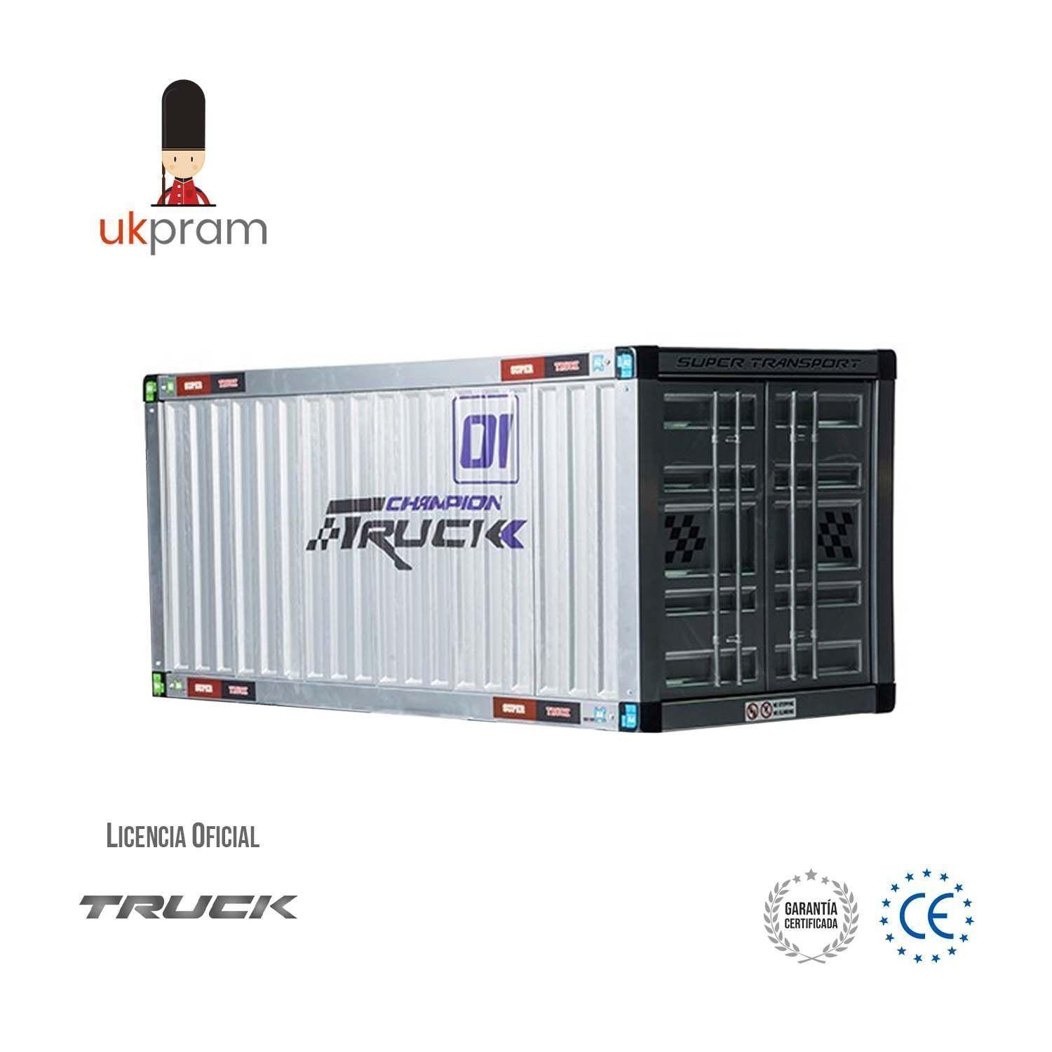 CAMION ELÉCTRICO CON ACOPLADO 8x4 |UKPRAM-4