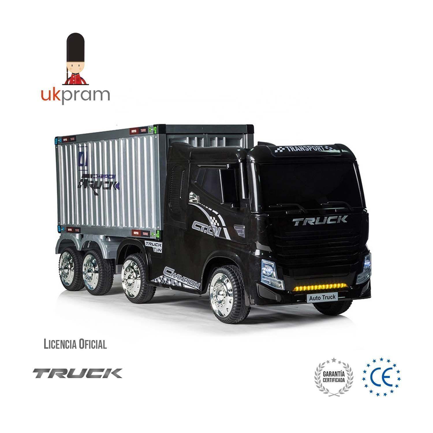 CAMION ELÉCTRICO CON ACOPLADO 8x4 |UKPRAM-2