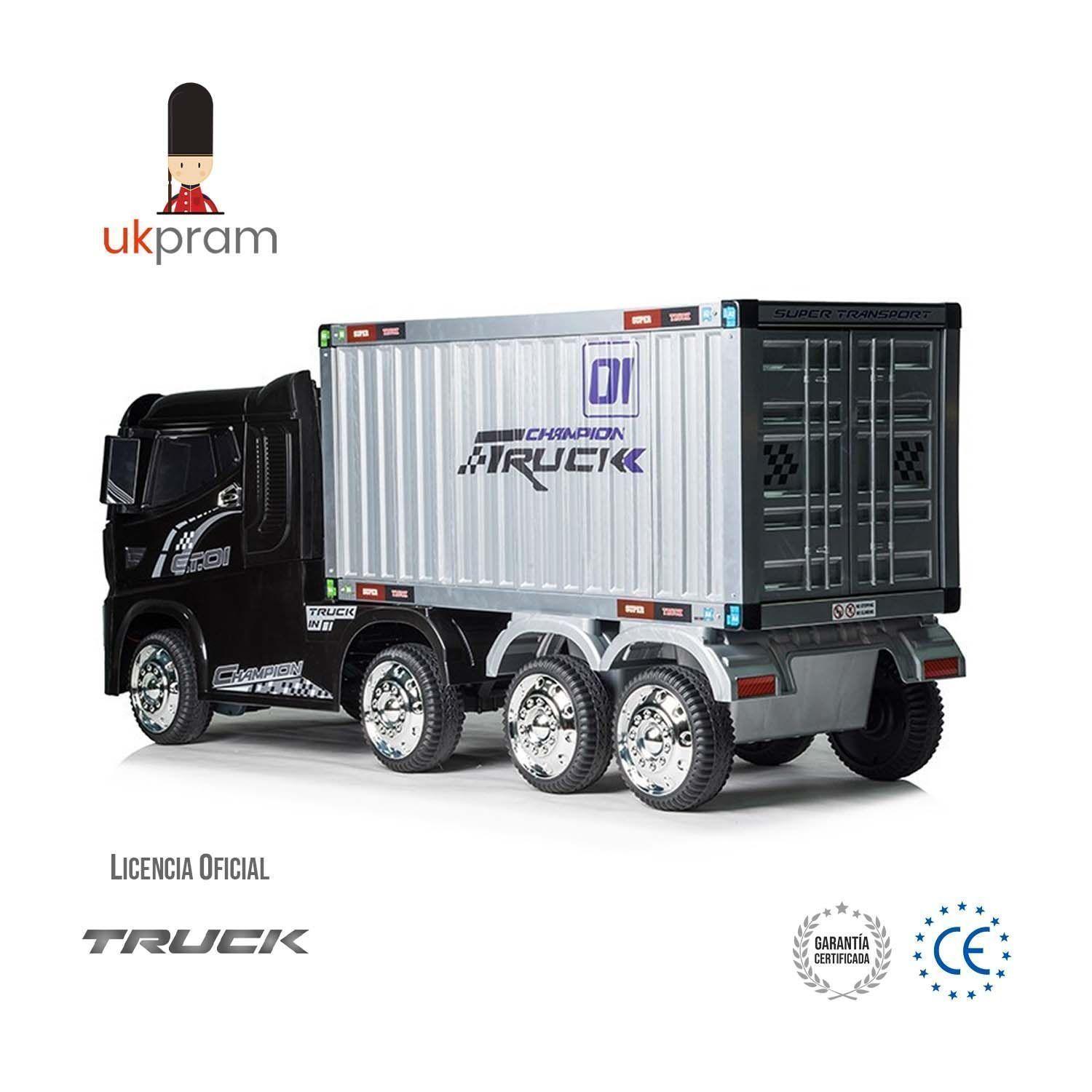 CAMION ELÉCTRICO CON ACOPLADO 8x4 |UKPRAM-3