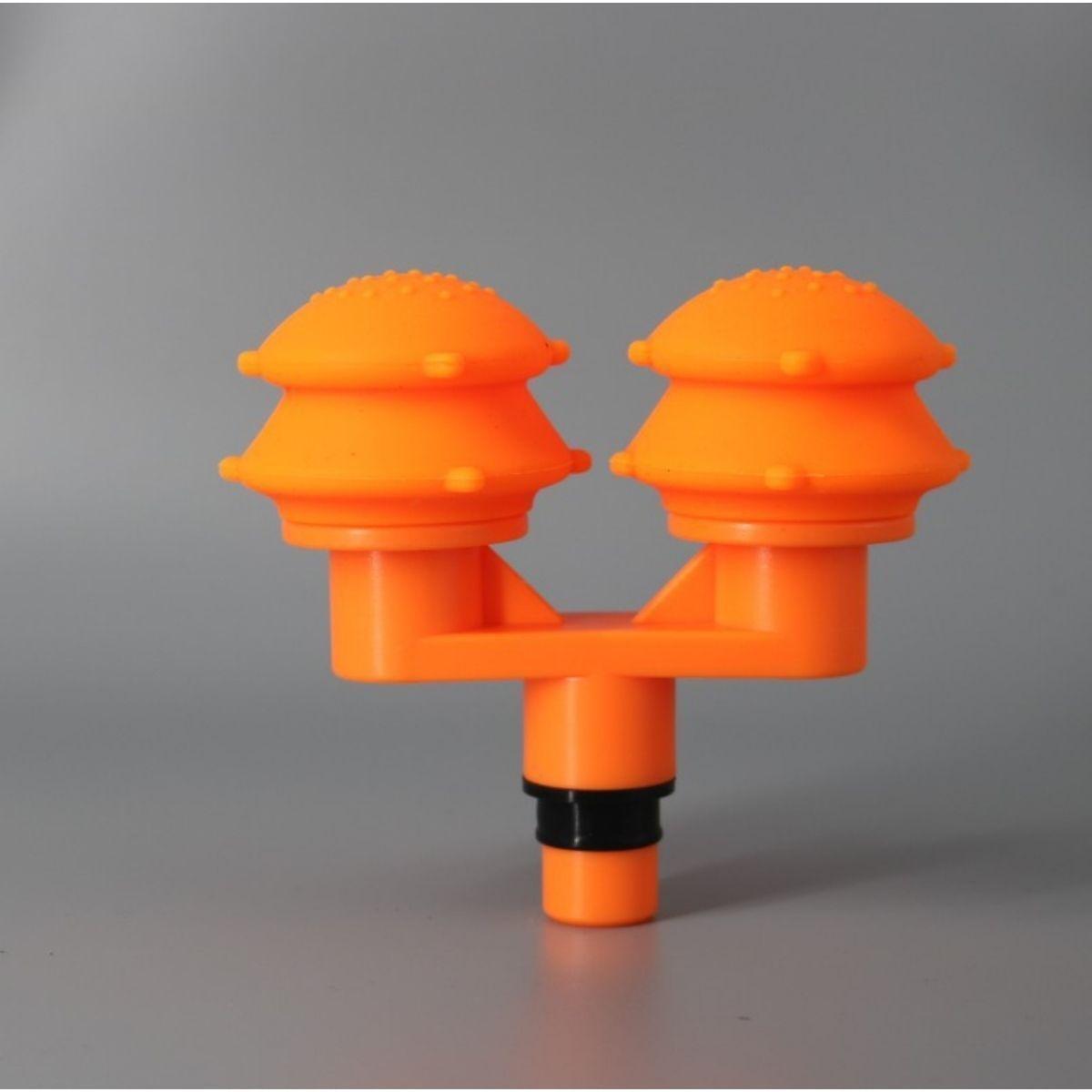 Cabezal Masaejador Espalda Doble Pistola Masajeadora Howell-2