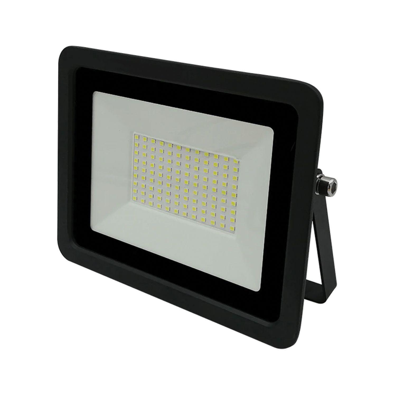 Foco Proyector de Área LED 100W RGB Con Control Remoto-1