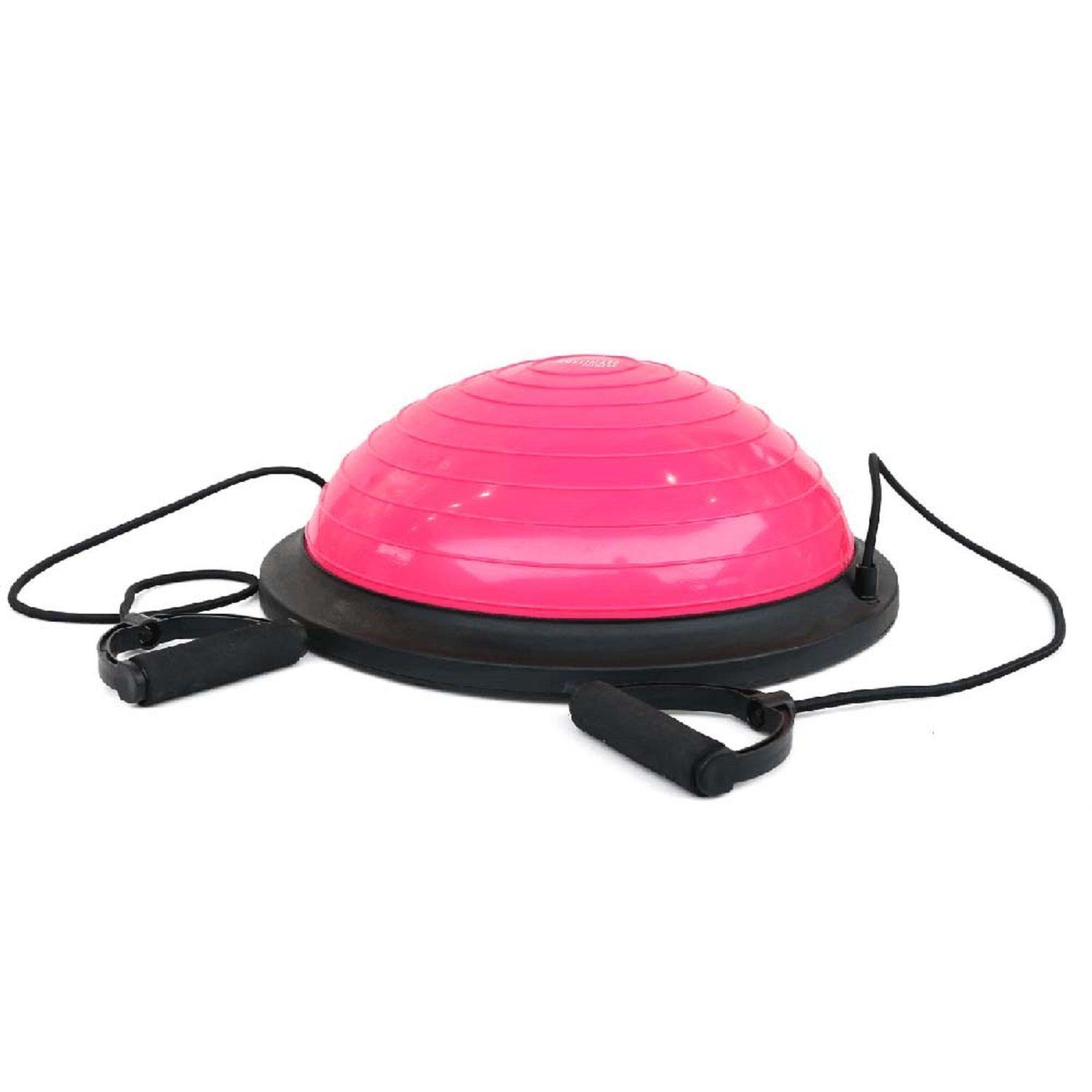 BOSU BALANCE CON MANILLAS 46 CM – ROSADO-0