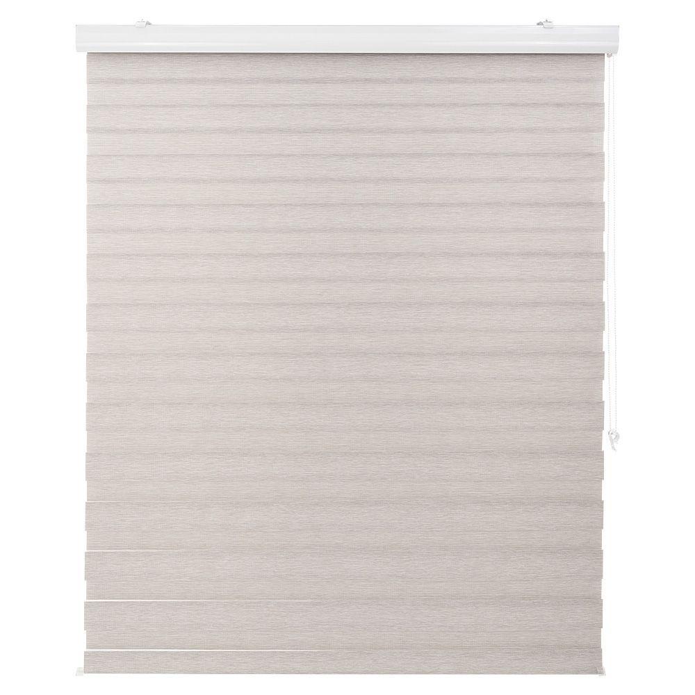 Cortina Duo Con Cenefa Premium 220X240Cm Color Gris Plata-3