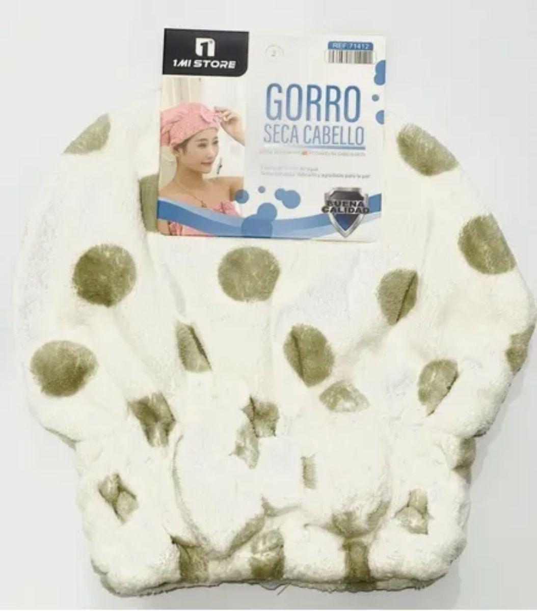 Gorro Toalla Para Secar Cabello Ducha-0