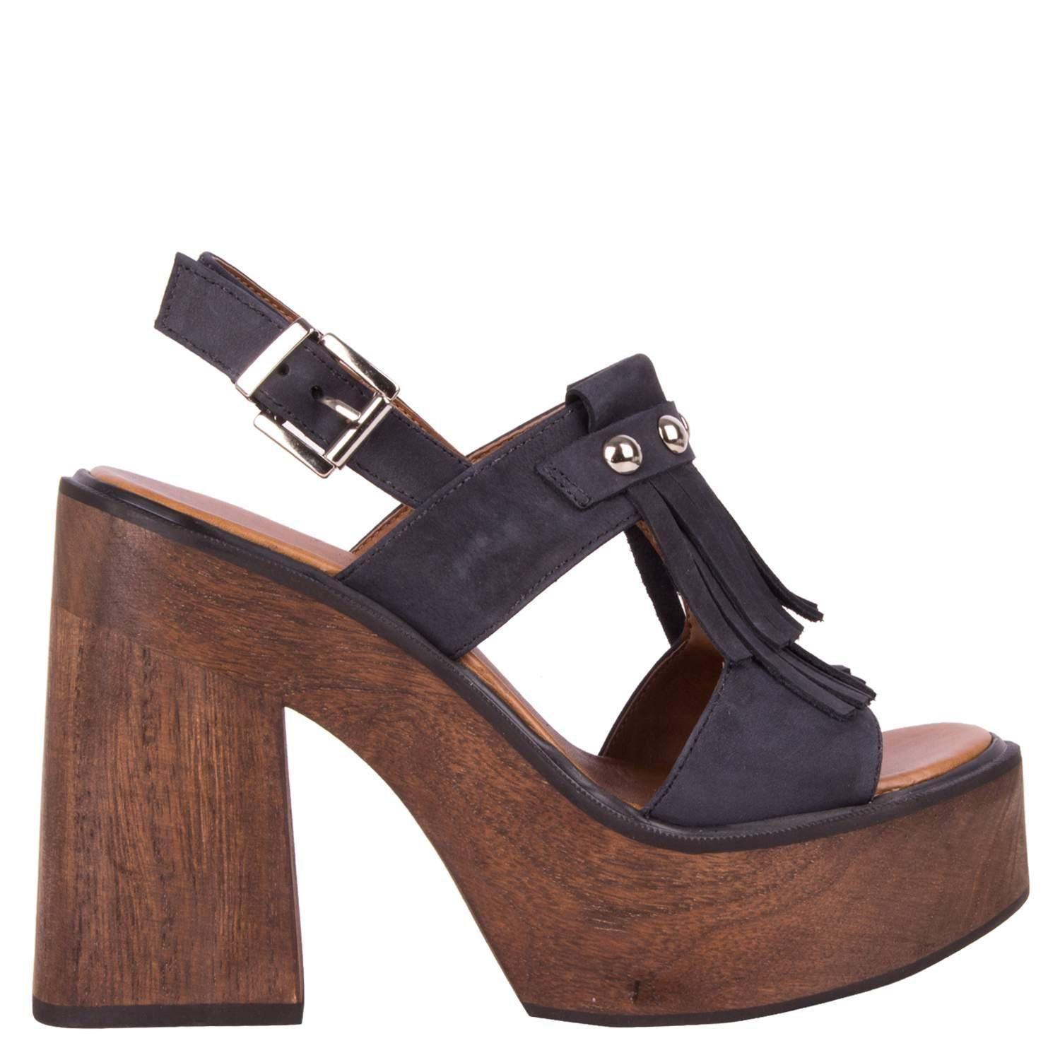 Sandalia Casual Zappa Mujer Negro - X578-1