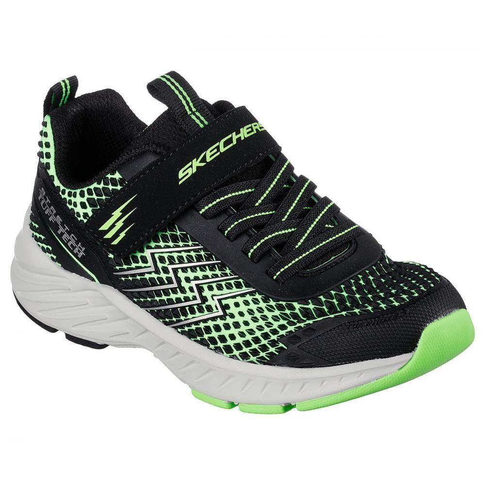 Zapatilla Niño Elite Rush Negra Skechers-0