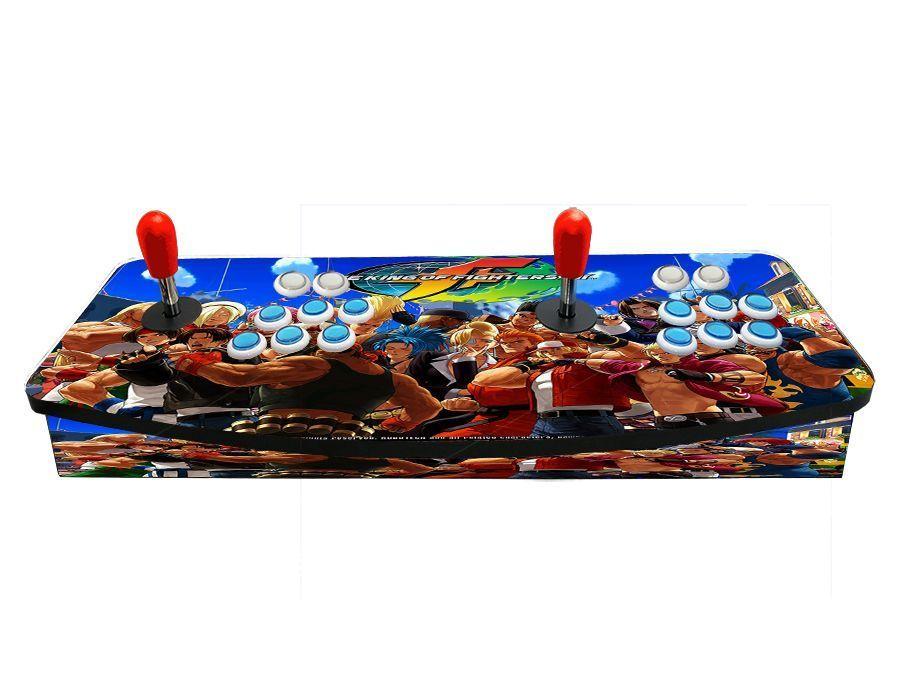 Joytick Consola Arcade Conexion Hdmi 9000 Games (Modelo Kof-Blue)-0