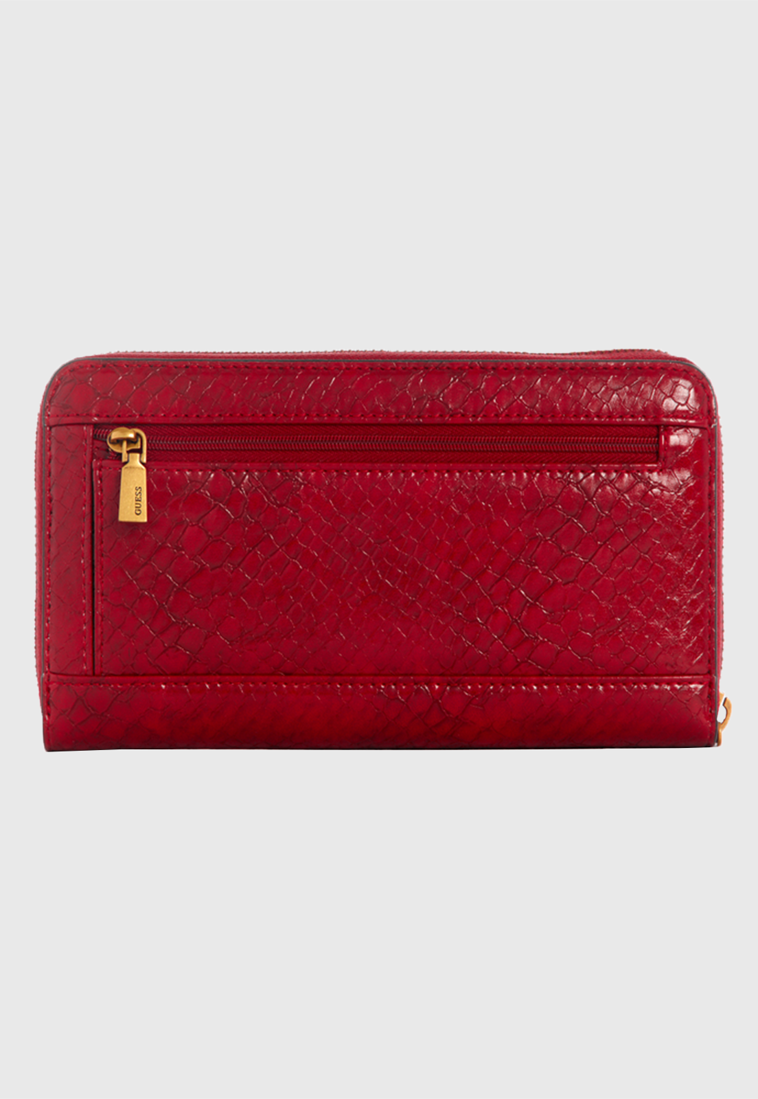 Billetera Katey Slg Large Zip Around Rojo Guess-1
