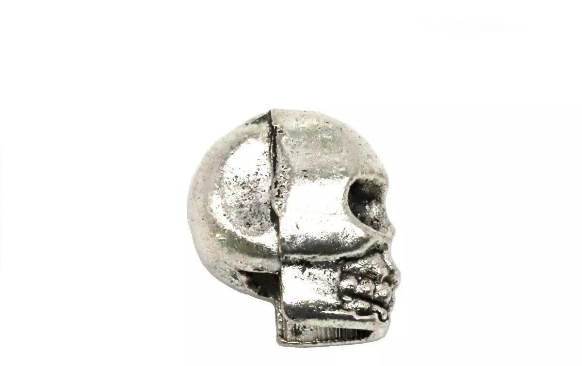 Dijes Chiche Bisutería Pack 30 Unds Modelo Calavera Ch22-2