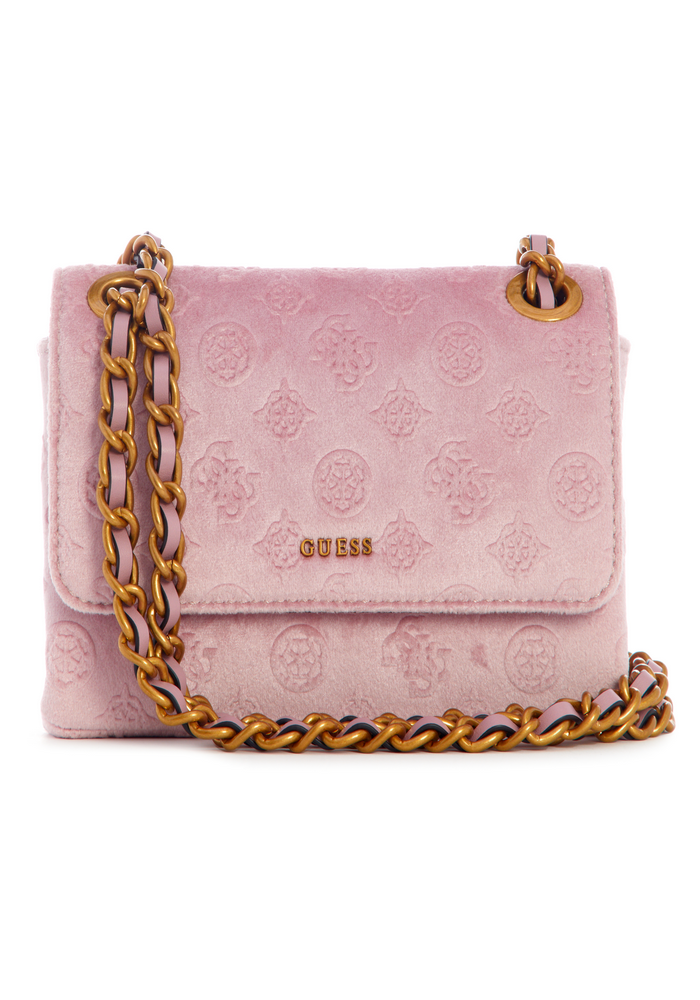 Mini Cartera Inia Mini Crossbody Ros Rosado Guess-0