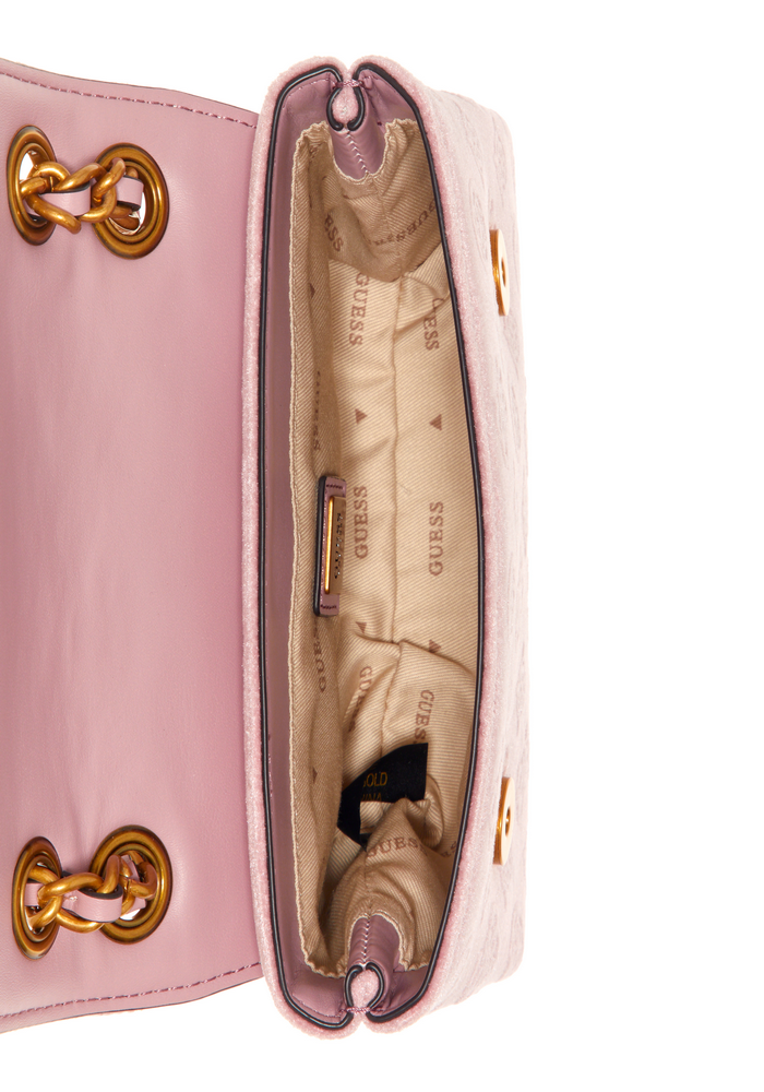Mini Cartera Inia Mini Crossbody Ros Rosado Guess-3