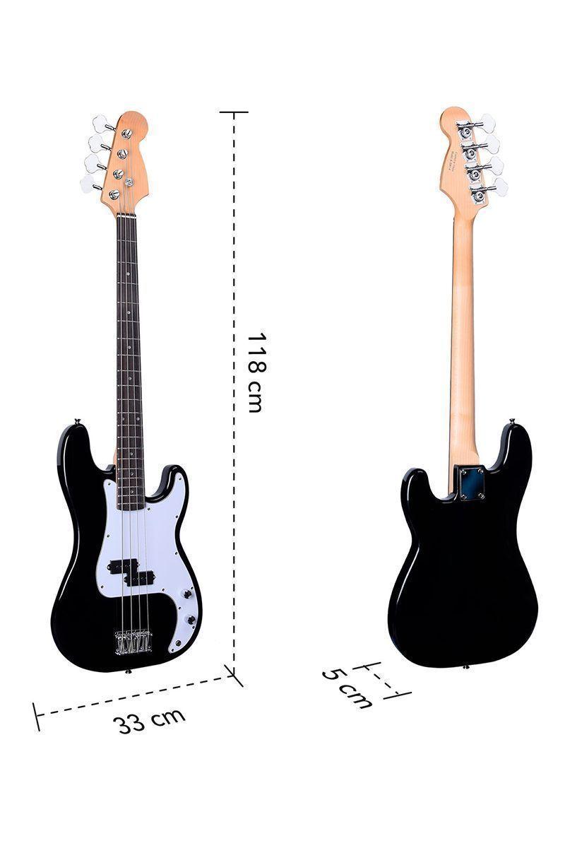 Bajo Eléctrico Modelo K-B1-4 33x5x118cm Negro-4