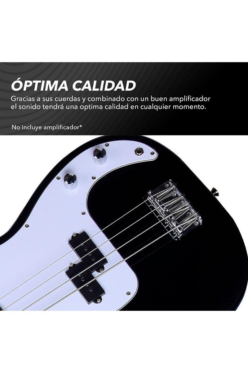 Bajo Eléctrico Modelo K-B1-4 33x5x118cm Negro-3